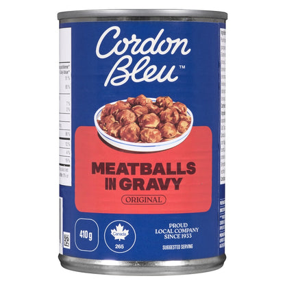 Cordon Bleu Meatballs in Gravy Original, 410 g