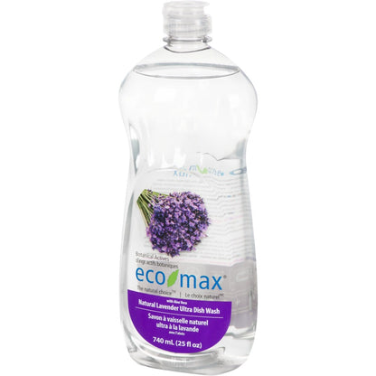 Eco-Max Lavender Dish Wash, 740 mL