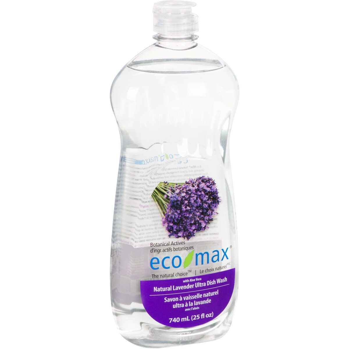 Eco-Max Lavender Dish Wash, 740 mL