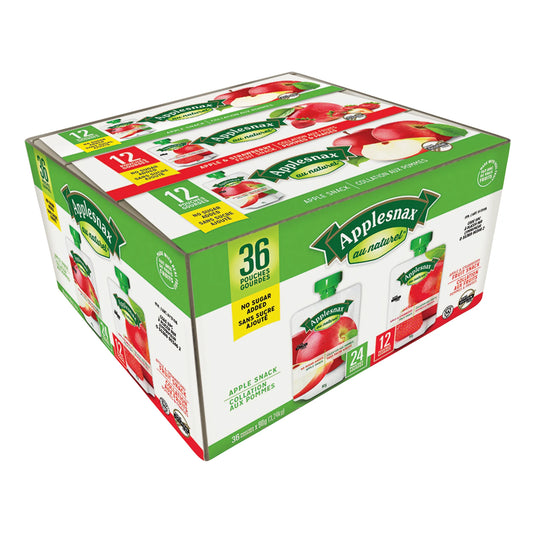 Applesnax Assorted Apple Snack Pack, 36 × 90 g