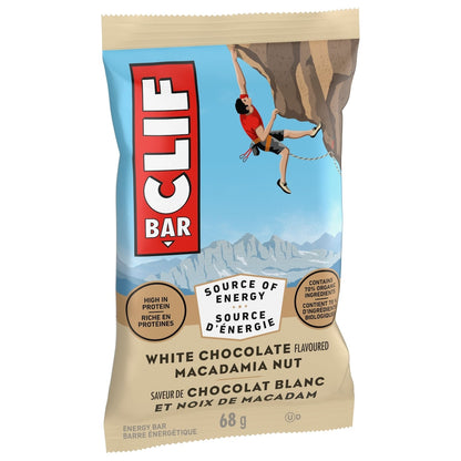 Clif Bar White Chocolate Macadamia Nut Energy Bar, 68 g