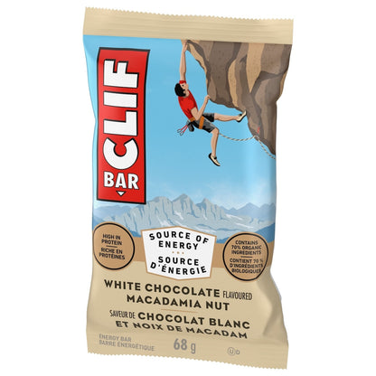 Clif Bar White Chocolate Macadamia Nut Energy Bar, 68 g