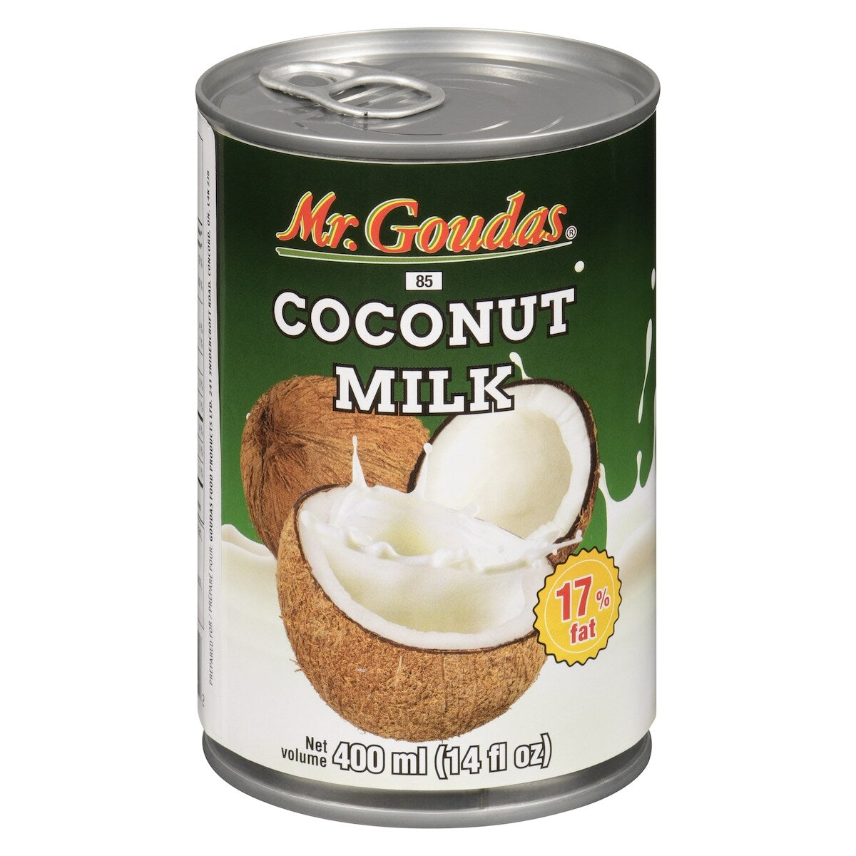 Mr Goudas Pure Coconut Milk, 400 mL