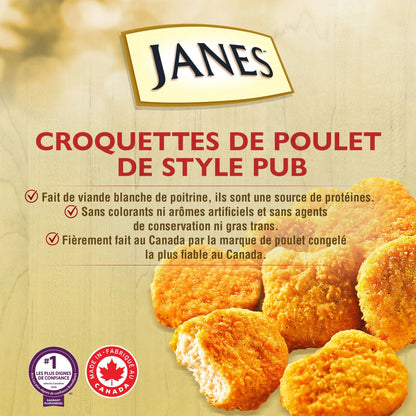 Janes Pub Style Breaded Chicken Cutlette Nuggets, 700 g