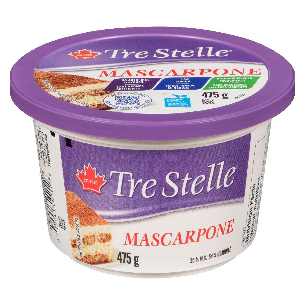 Tre Stelle Mascarpone Cheese, 475 g