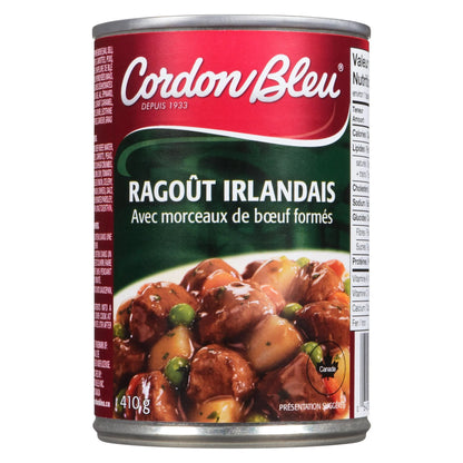 Cordon Bleu Irish Stew with Formed Beef Chunks, 410 g