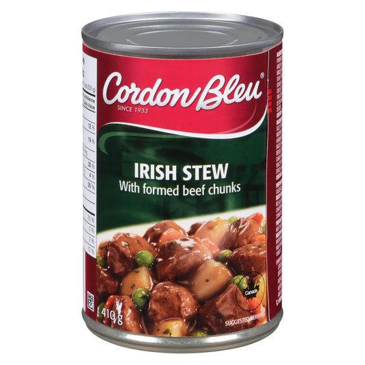 Cordon Bleu Irish Stew with Formed Beef Chunks, 410 g