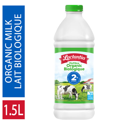 Lactantia Organic 2% Partly Skimmed Milk, 1.5 L