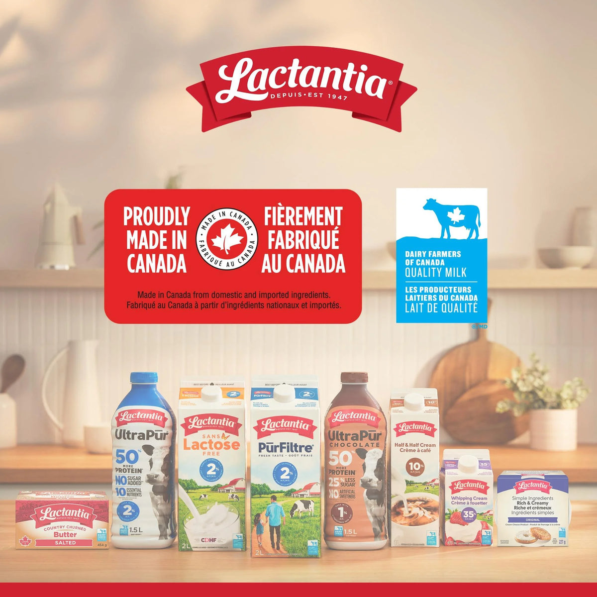 Lactantia Organic 2% Partly Skimmed Milk, 1.5 L