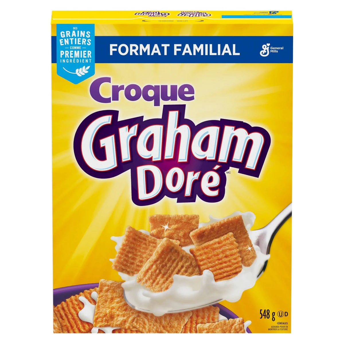 Golden Grahams Crunch Cereal, Family Size, 548 g