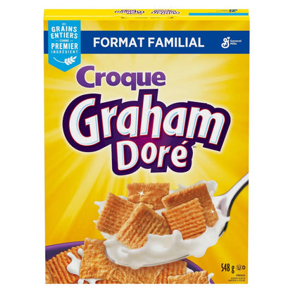 Golden Grahams Crunch Cereal, Family Size, 548 g