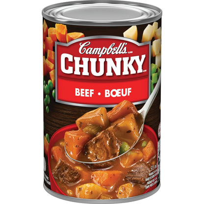 Campbell's Chunky Beef Ready to Serve Soup, 515 mL