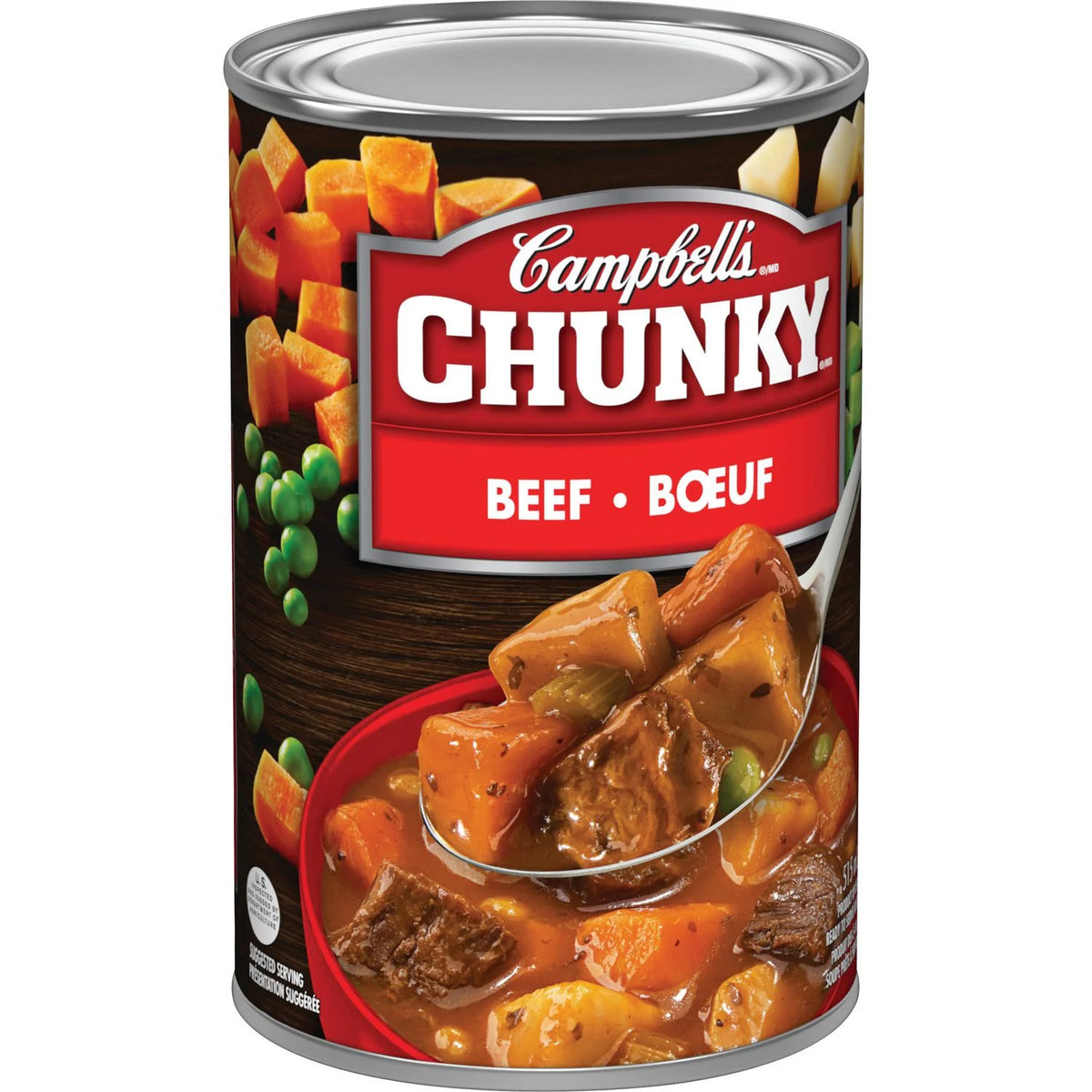 Campbell's Chunky Beef Ready to Serve Soup, 515 mL