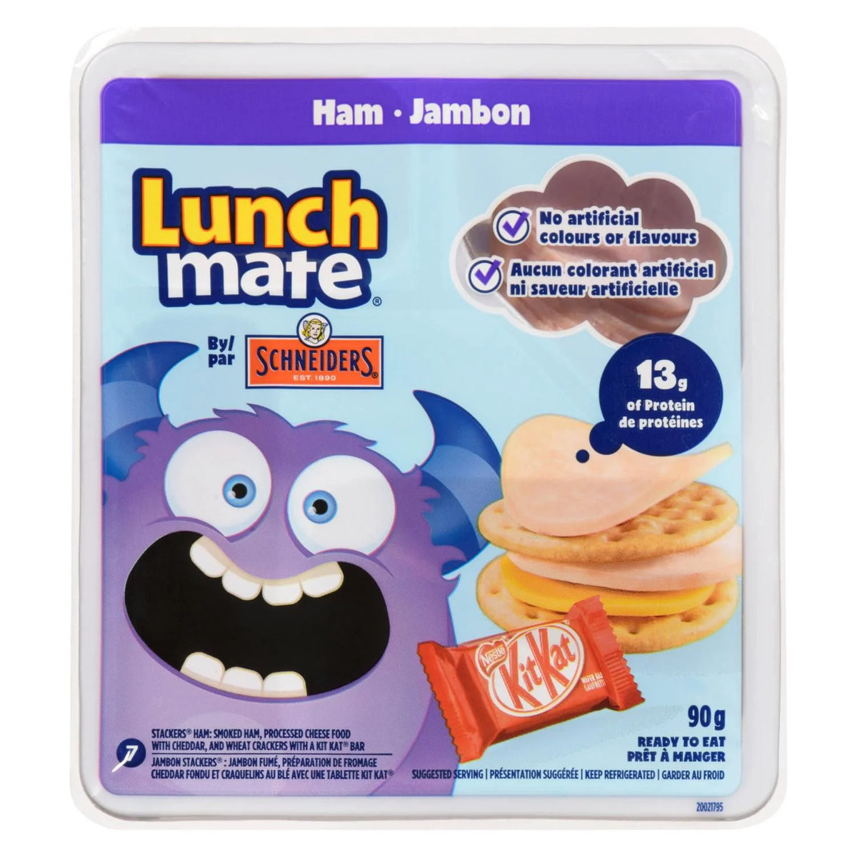Schneiders Lunch Mate Ham Lunch Kit, 90 g