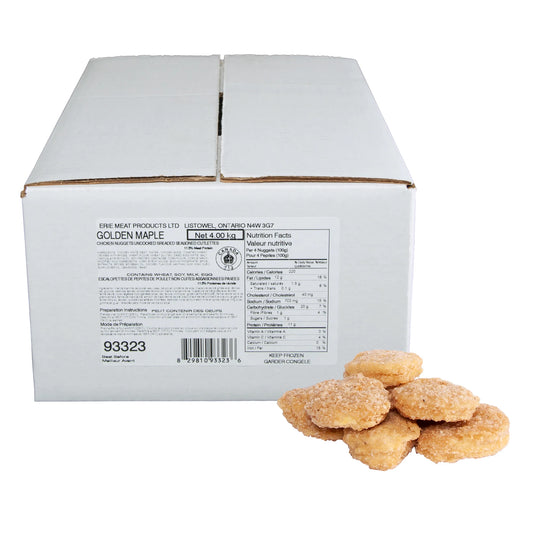 Golden Maple Frozen Chicken Nuggets, 2 × 2 kg