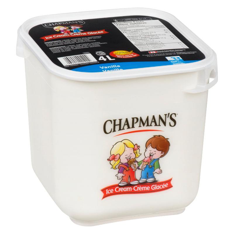 Chapman's Vanilla Ice Cream, 4 L