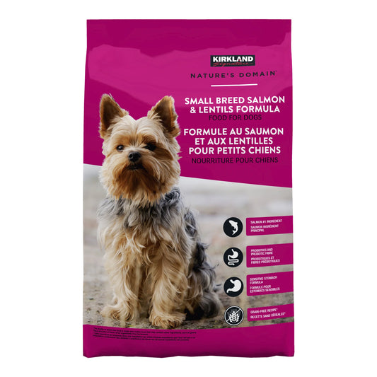 Kirkland Signature Nature's Domain Small Breed Salmon Dog Food, 9.07 kg
