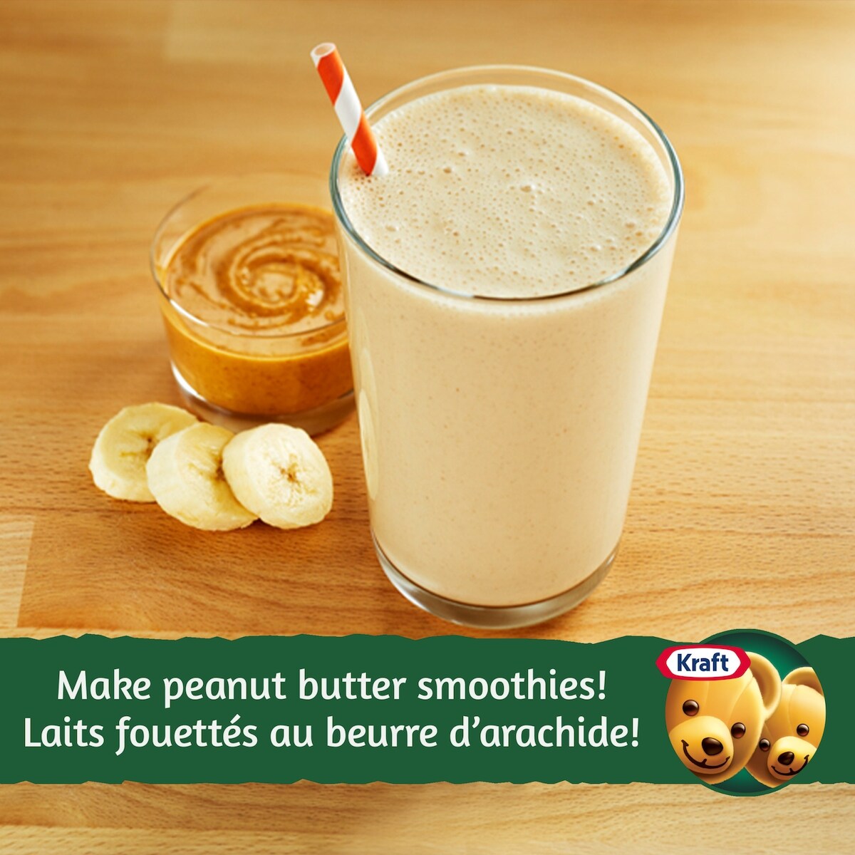Kraft Only Peanuts All Natural Smooth Peanut Butter, 750 g