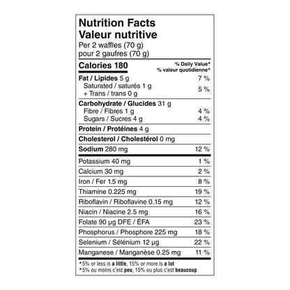 Eggo Original Frozen Waffles, 8 Waffles, 280 g