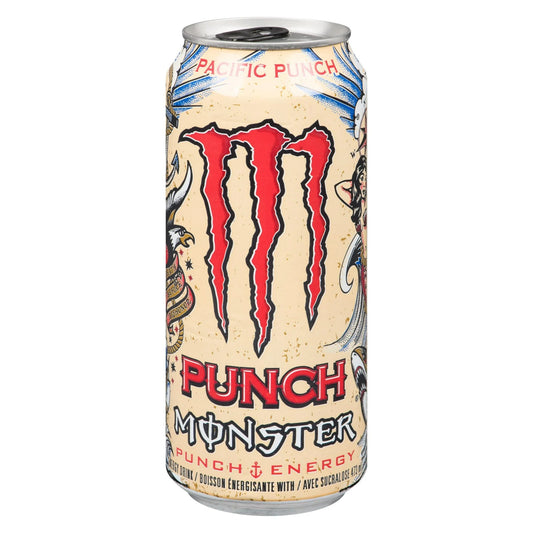 Monster Energy Pacific Punch Energy Drink Can, 473 mL