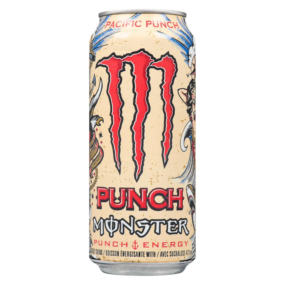 Monster Energy Pacific Punch Energy Drink Can, 473 mL