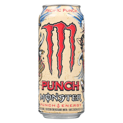 Monster Energy Pacific Punch Energy Drink Can, 473 mL