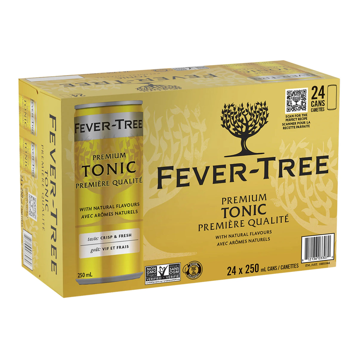 Fever-Tree Tonic Water, 24 × 250 mL