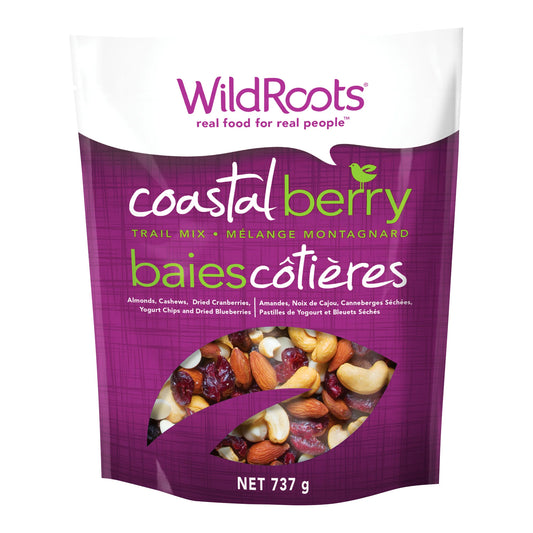 Wild Roots Coastal Berry Natural Trail Mix, 737 g