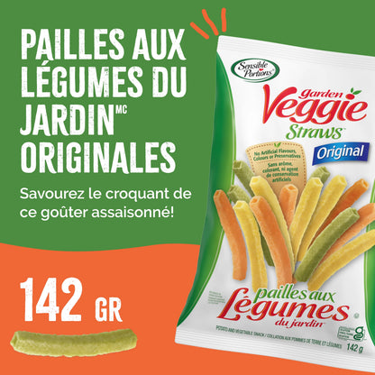 Sensible Portions Veggie Straws, Original Flavour, Gluten-Free Chips, 142 g