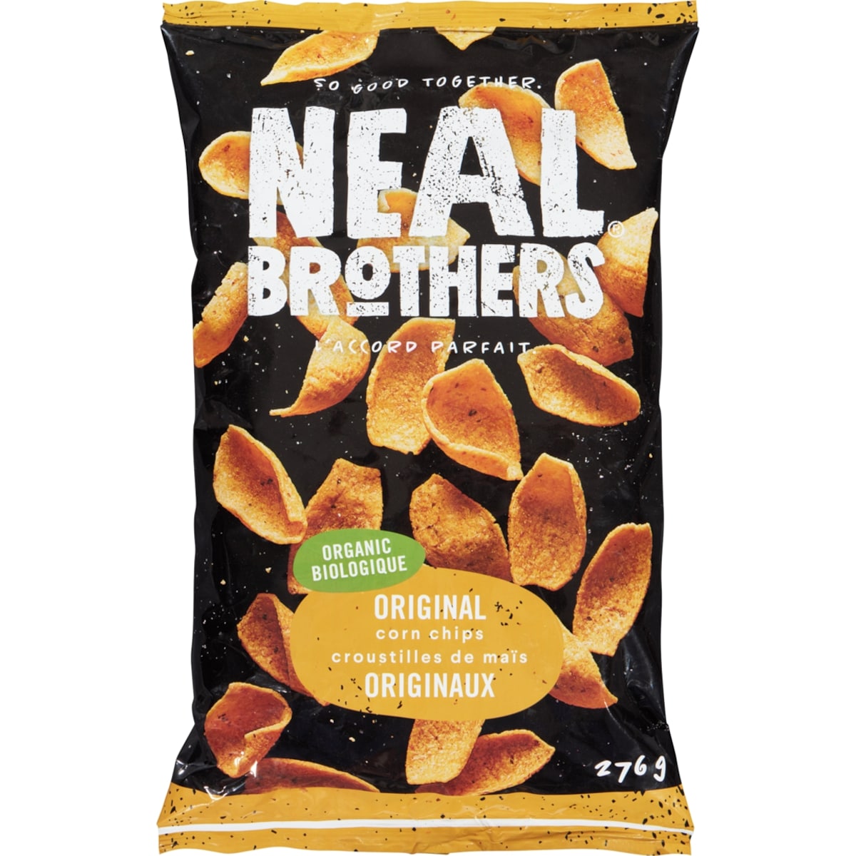 Neal Brothers Foods Organic Original Corn Chips, 276 g
