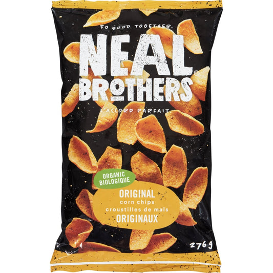 Neal Brothers Foods Organic Original Corn Chips, 276 g