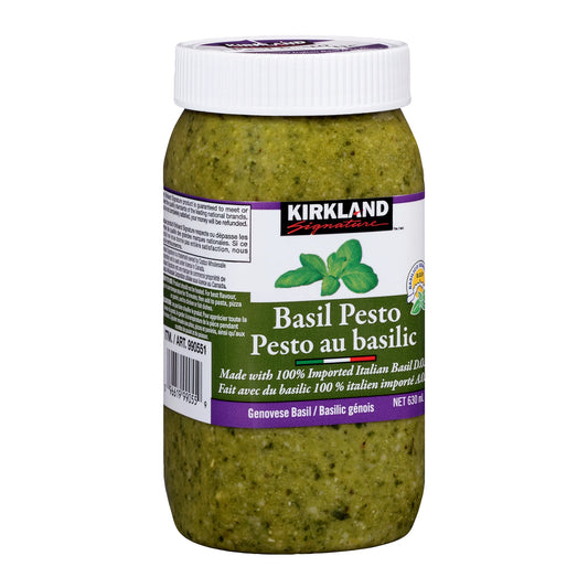 Kirkland Signature Basil Pesto, 630 mL