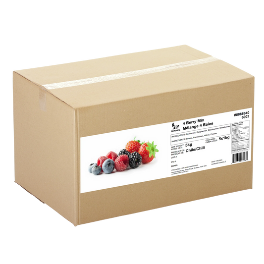 Fennec Frozen Four Berry Mix, 5 × 1 kg