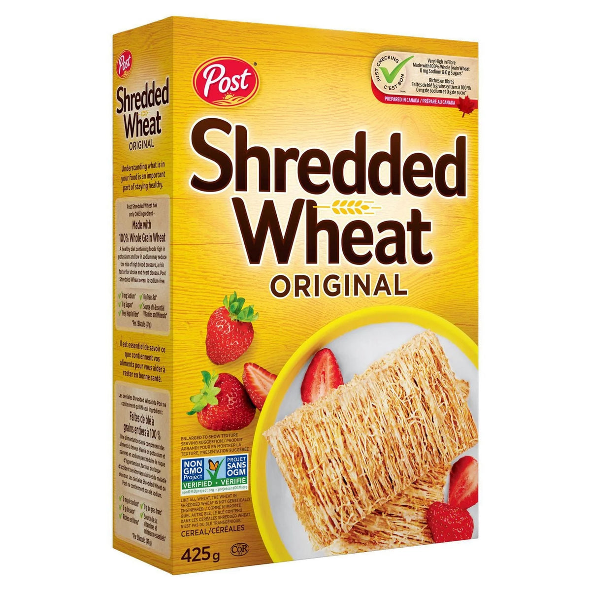 Post Shredded Wheat Big Biscuit Cereal, 425 g