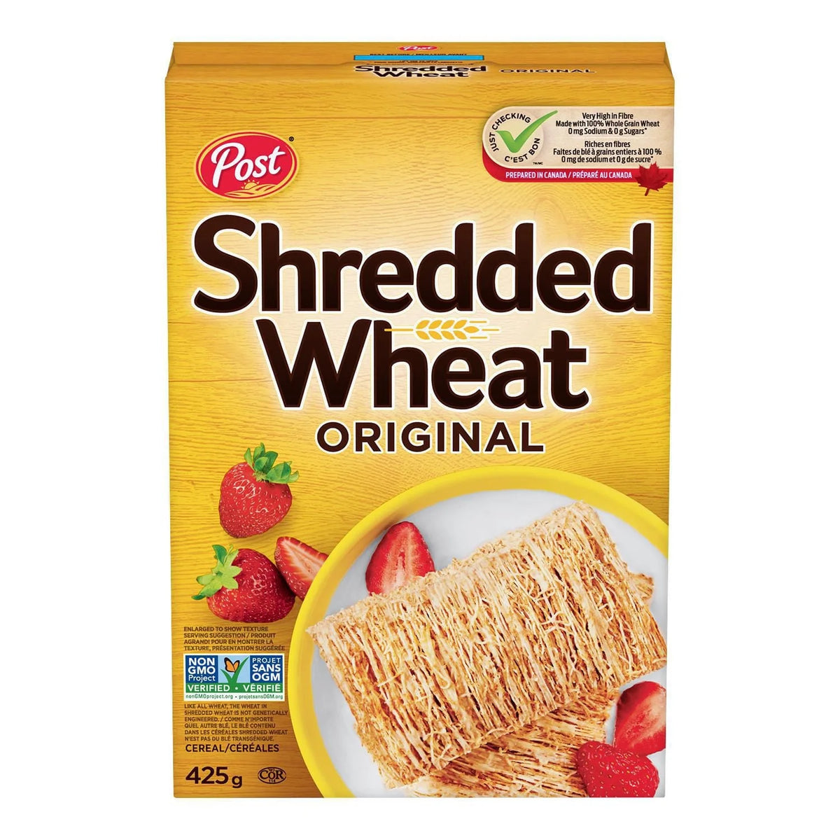 Post Shredded Wheat Big Biscuit Cereal, 425 g