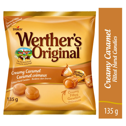 Werther's Original Creamy Caramel Filled Hard Candy, 135 g