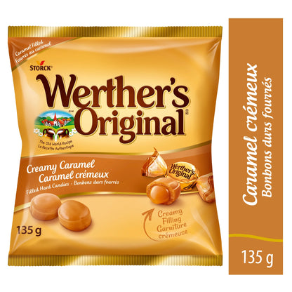 Werther's Original Creamy Caramel Filled Hard Candy, 135 g