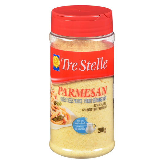 Tre Stelle Grated Parmesan Cheese, 200 g
