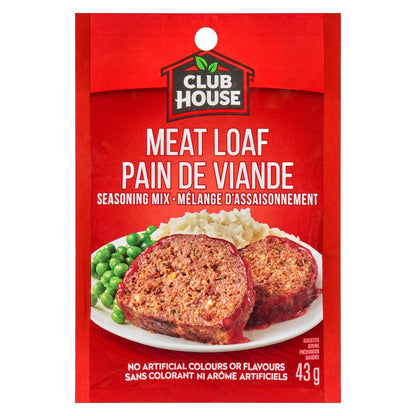 Club House Meat Loaf Seasoning Mix, 43 g