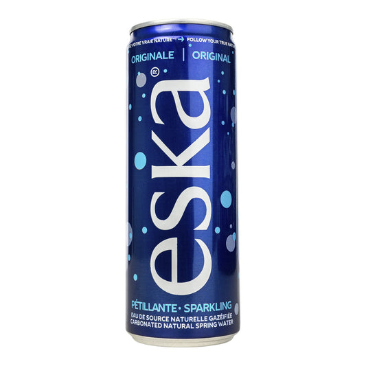 Eska Carbonated Spring Water, 24 × 355 mL