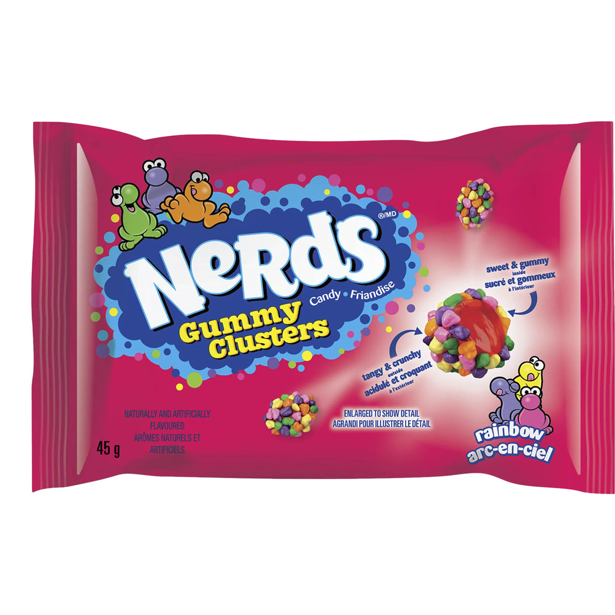 Nerds Gummy Clusters, 20 × 45 g
