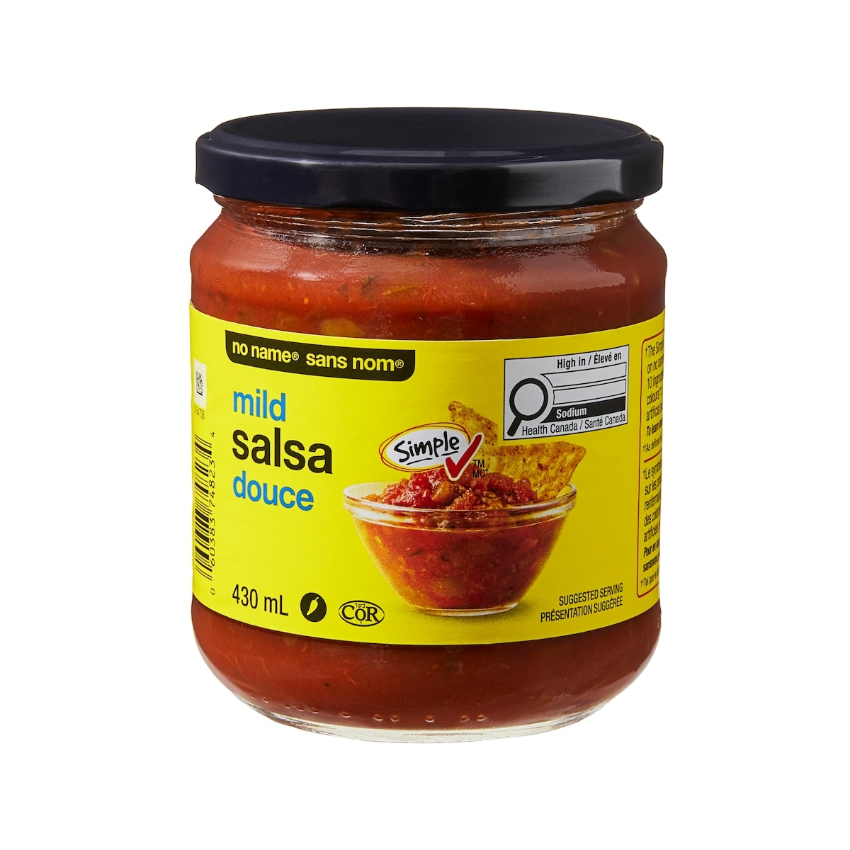 No Name Mild Salsa, 430 mL
