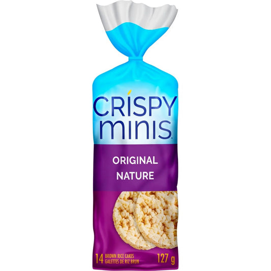 Quaker Crispy Minis Original Large Brown Rice Cakes, 127 g