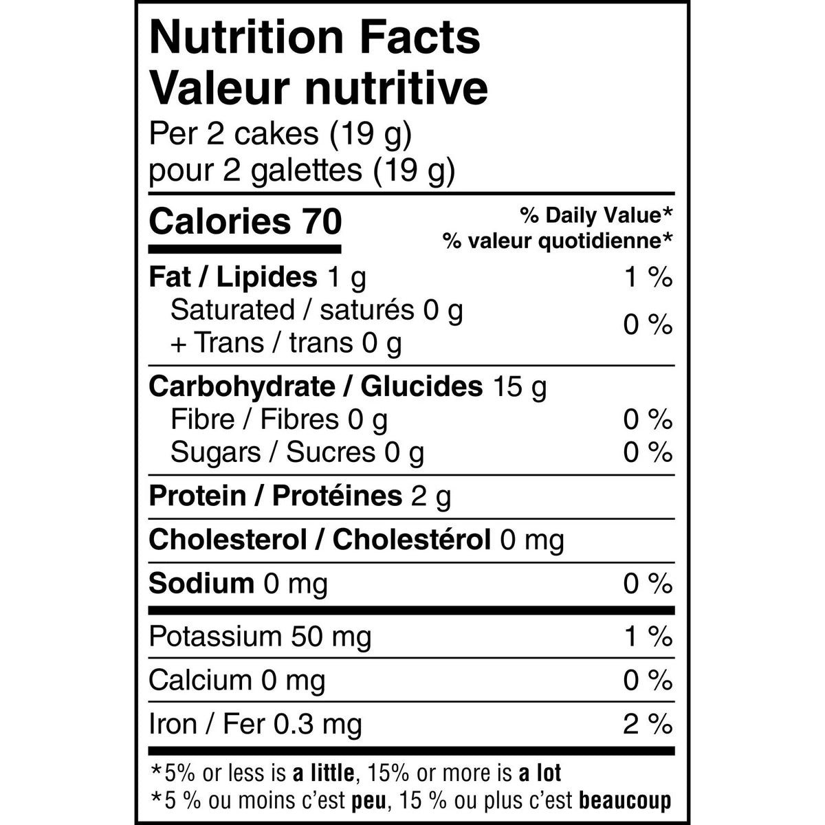 Quaker Crispy Minis Original Large Brown Rice Cakes, 127 g