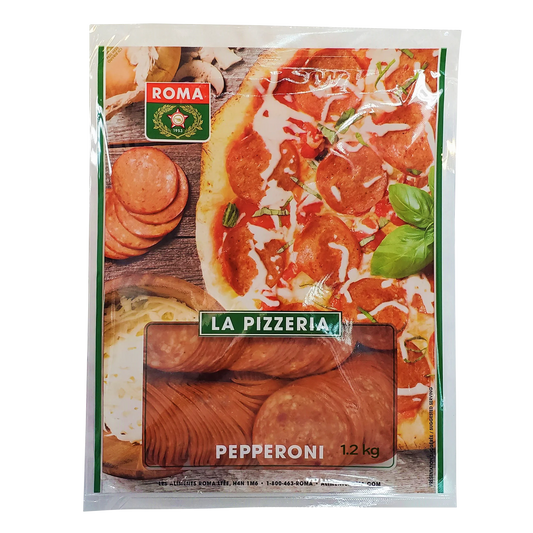 Roma Mild Pepperoni La Pizzeria Sliced, 1.2 kg