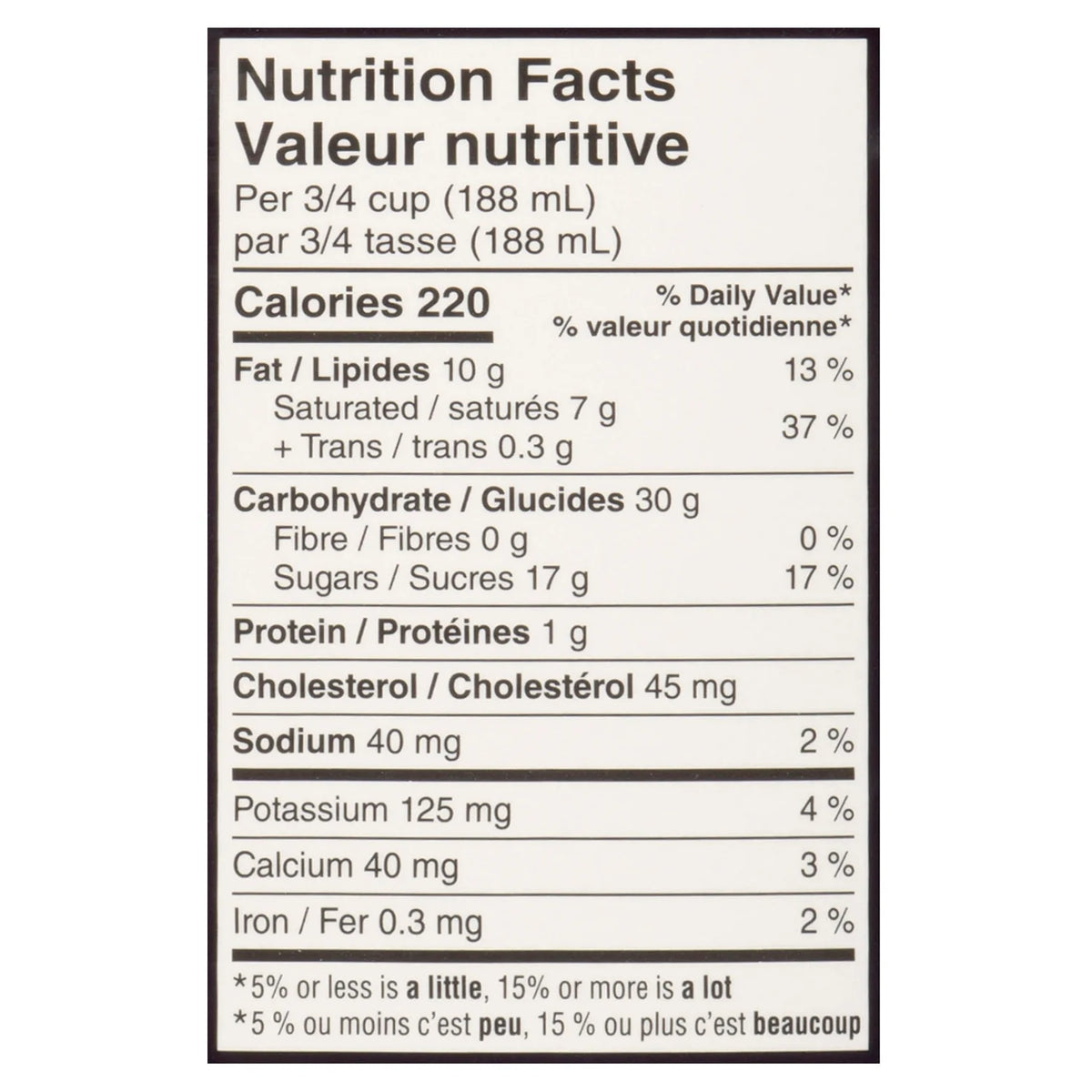 Chapman's Premium French Vanilla Ice Cream Tub, 2 L