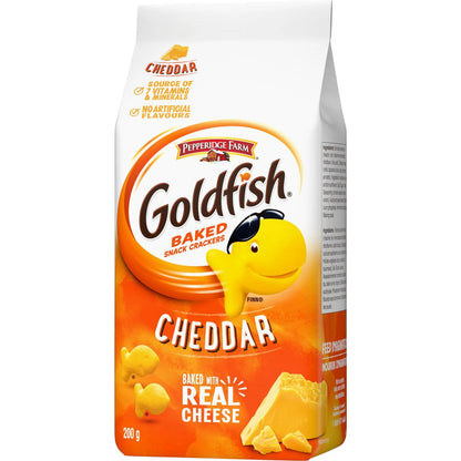 Pepperidge Farm Goldfish Cheddar Baked Snack Crackers, 200 g