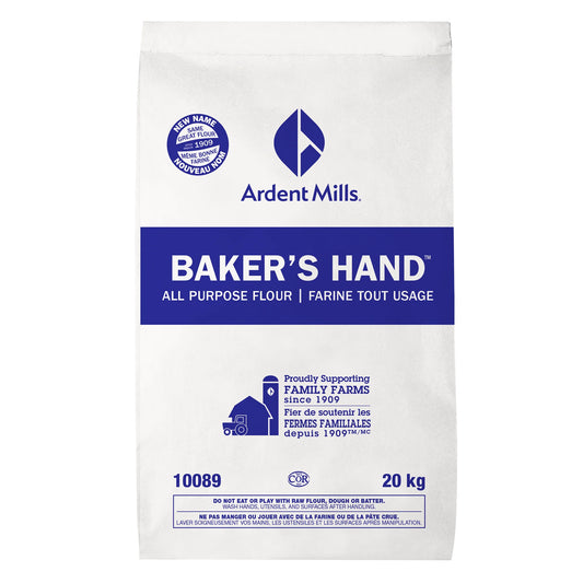Ardent Mills Baker's Hand All Purpose Flour, 20 kg