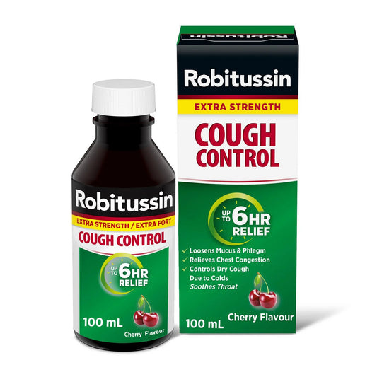 Robitussin Extra Strength Cough Control, 100 mL