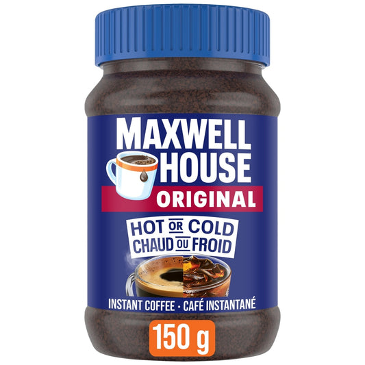 Maxwell House Original Roast Instant Coffee, 150 g